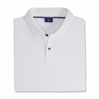 Men's Footjoy Golf Shirts White NZ-158486